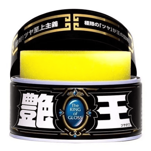 Cera Sintética Tons Escuros Soft99 The King Of Gloss 300g