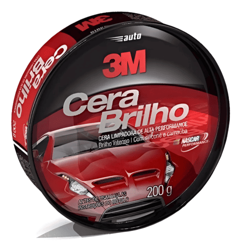 Cera Automotiva 3M Brilho Intenso em Pasta