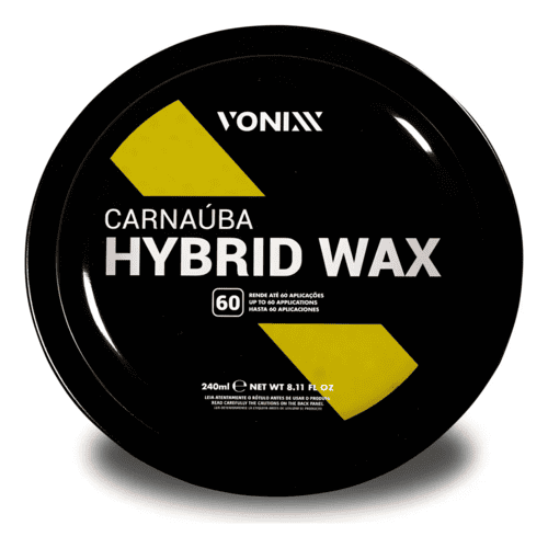 Cera Automotiva Carnaúba Vonixx Hybrid Wax 240ml