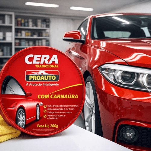 Cera Pasta Tradicional com Carnaúba 200g Proauto