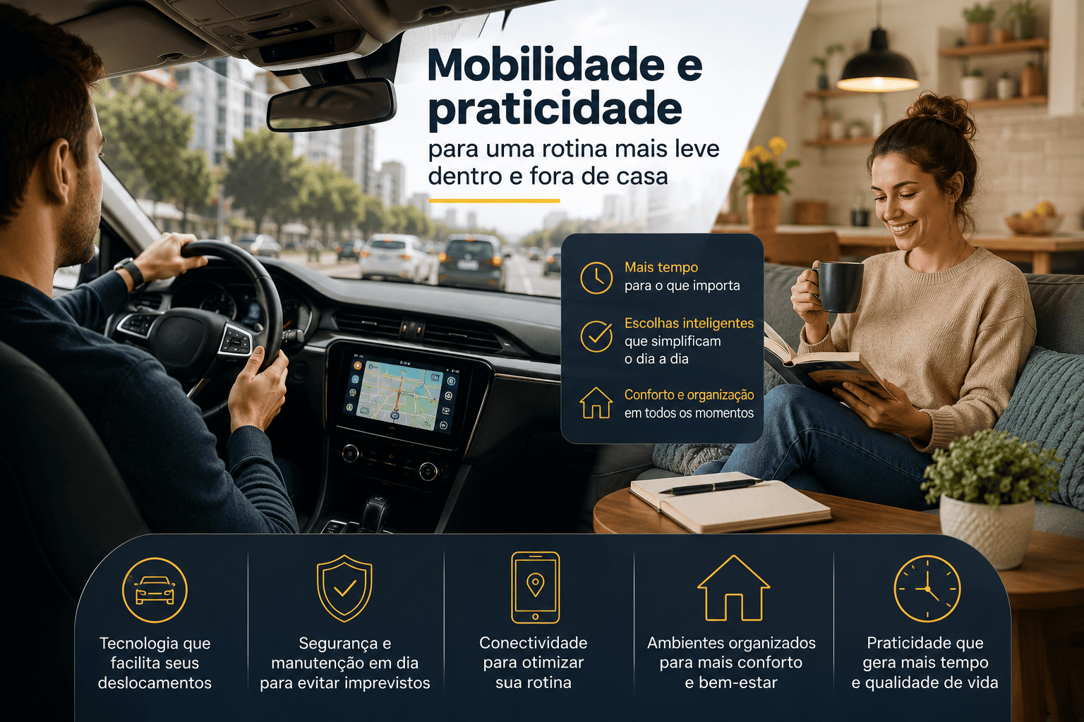 mobilidade e praticidade