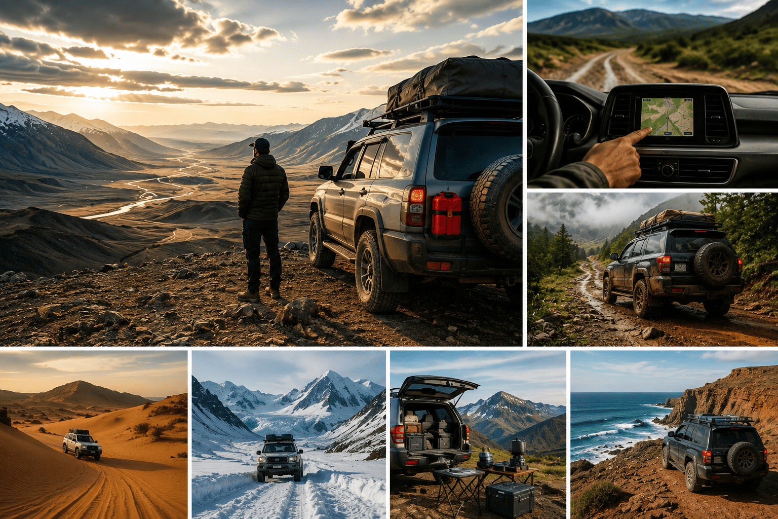 Como viagens de carro revelam os lugares mais extremos da Terra